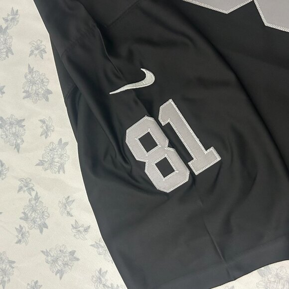 NFL Tim Brown Black Oakland Raiders Gridiron Classics 1997 Player #81 Jersey - Picture 4 of 7